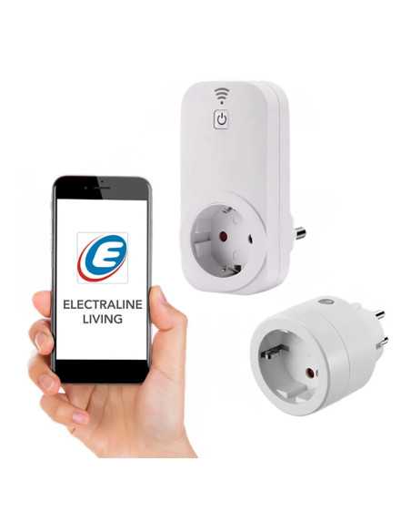 PRESA WI-FI CON RADIOPRESA IN KIT Wi-Fi Smart - ELECTRALINE | Utensili Store