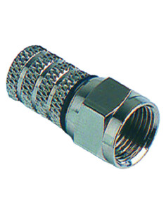 CONNETTORE 'F' PER CAVI SAT - Senza Marca