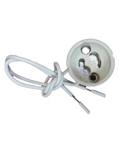 PORTALAMPADA A SOSPENSIONE IN CERAMICA attacco GU 10 - VTAC | Utensili Store