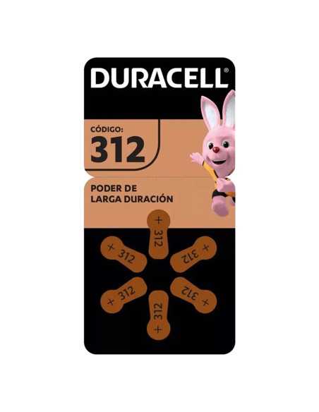 PILA PER APPARECCHI ACUSTICI 'DA 312' - DURACELL | Utensili Store