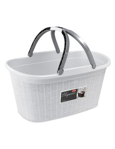 CESTA PORTABIANCHERIA 'ELEGANCE' - STEFANPLAST