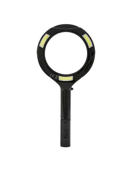 LENTE DI INGRANDIMENTO LUMINOSA 3 led - VELAMP | Utensili Store