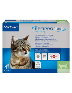 ANTIPARASSITARIO 'EFFIPRO DUO' 'Gatto' - VIRBAC