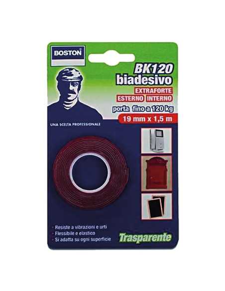 NASTRO BIADESIVO EXTRA FORTE INVISIBILE - BOSTON | Utensili Store