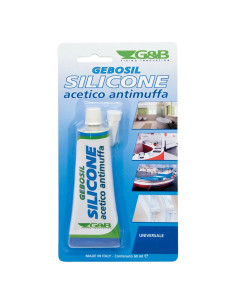 SILICONE ACETICO RAL 9010 bianco - G&B
