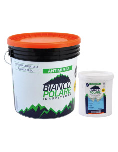 IDROPITTURA SUPERLAVABILE ANTIMUFFA - BIANCO POLARE