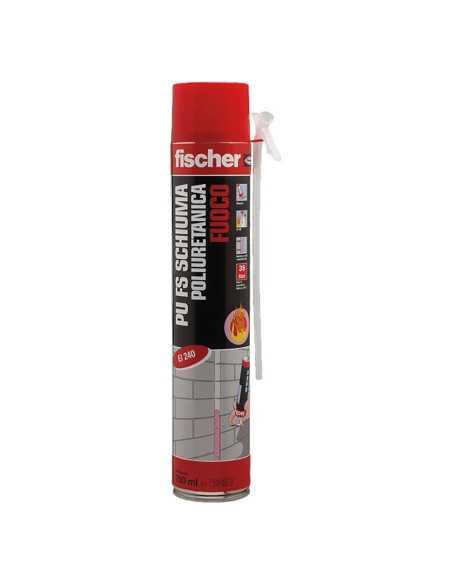 SCHIUMA POLIURETANICA ANTIFUOCO 'FS' PU - FISCHER | Utensili Store