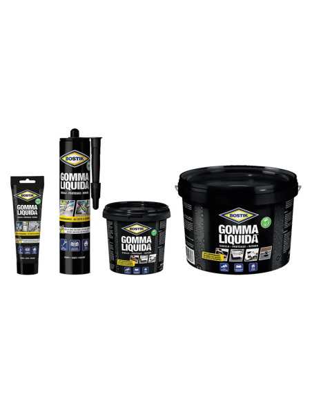 GOMMA LIQUIDA IMPERMEABILIZZANTE - BOSTIK | Utensili Store