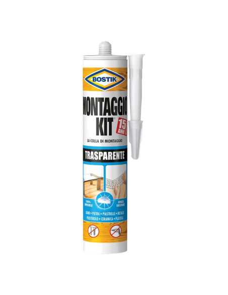 COLLA 'MONTAGGIO KIT' TRASPARENTE - BOSTIK | Utensili Store
