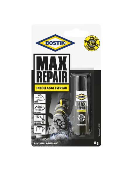 ADESIVO ISTANTANEO 'MAX REPAIR' - BOSTIK | Utensili Store