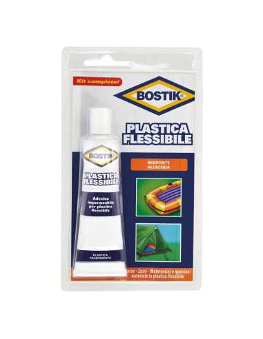 ADESIVO 'PLASTICA FLESSIBILE' - BOSTIK | Utensili Store