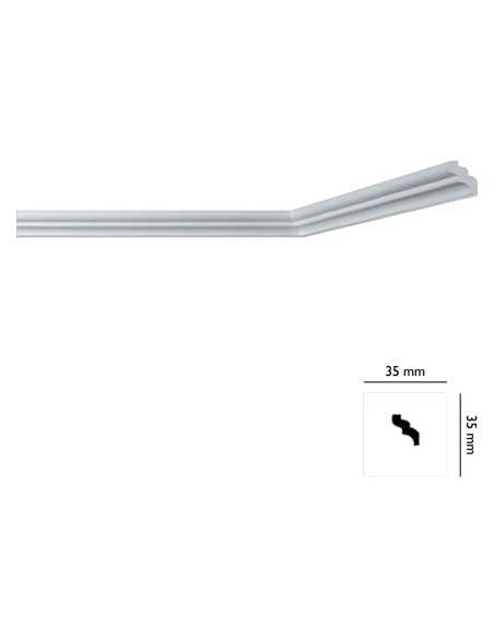 CORNICE DECORATIVA PER SOFFITTO mod. I735 - BOVELACCI | Utensili Store