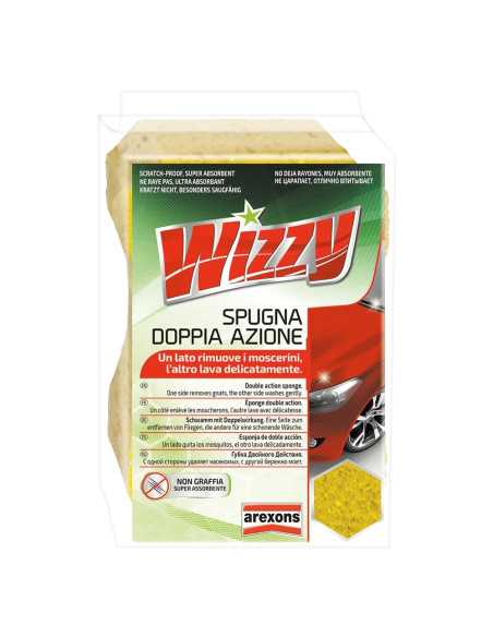 SPUGNA LAVAGGIO AUTO DOPPIA AZIONE 'WIZZY' - AREXONS | Utensili Store