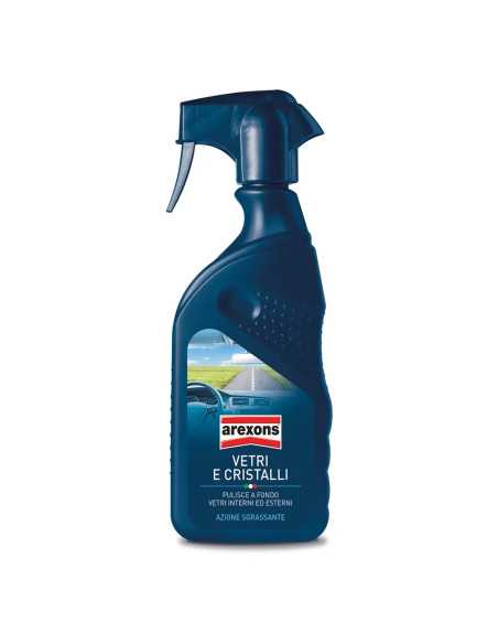 DETERGENTE SPRAY VETRI E CRISTALLI - AREXONS | Utensili Store
