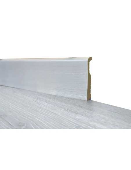 BATTISCOPA POLISTIRENE LISCIO INCISO bianco venato - COLOREA | Utensili Store