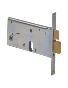 SERRATURA DA INFILARE PER FASCIA PER ALLUMINIO ART. 44460 E80 - CISA