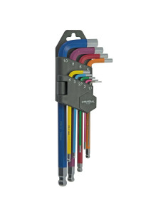 CHIAVI ESAGONALI ESTREMITA' SFERICA IN SERIE - MUNDIAL