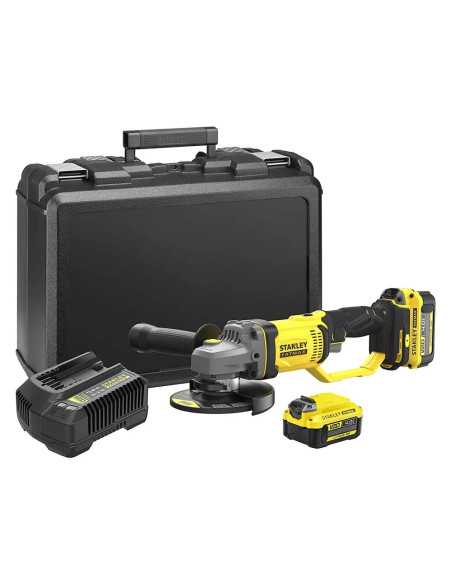 SMERIGLIATRICE ANGOLARE A BATTERIA - STANLEYFATMAX | Utensili Store