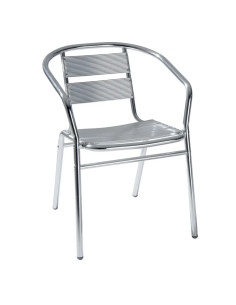 SEDIA IN ALLUMINIO - Senza Marca