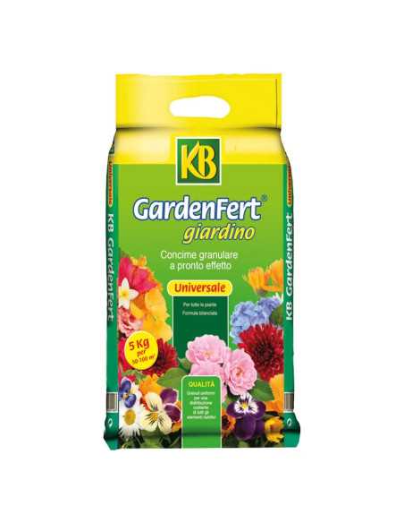 CONCIME GRANULARE UNIVERSALE 'GARDENFERT GIARDINO 12-12-12' - KB | Utensili Store