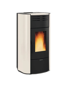 TERMOSTUFA A PELLET 'RAFFAELLA IDRO H18' - EXTRAFLAME NORDICA