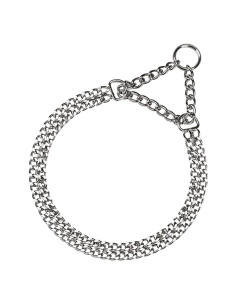 COLLARE PER CANE SEMI STRANGOLO 'CHROME' - FERPLAST