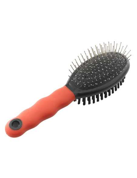 SPAZZOLA PER ANIMALI COMBINATA - FERPLAST | Utensili Store