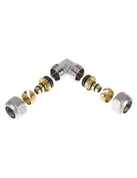 RACCORDO A STRINGERE CURVO DOPPIO - ICMA | Utensili Store