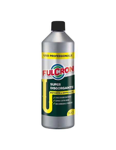 DISGORGANTE LIQUIDO PROFESSIONALE PER TUBATURE 'FULCRON' - AREXONS | Utensili Store