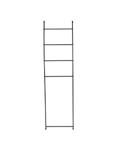 SUPPORTO PORTA ASCIUGAMANI verniciato nero - Senza Marca