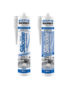 SILICONE ACETICO MULTIUSO trasparente - ONEBOND