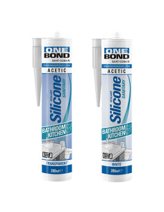 SILICONE ACETICO PER SANITARI - ONEBOND