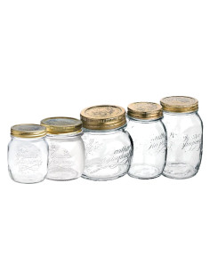 VASO ERMETICO IN VETRO PER ALIMENTI 'QUATTRO STAGIONI' - BORMIOLI