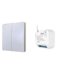 RELE' DOPPIO CON PULSANTE DOPPIO PER TAPPARELLE - FEB