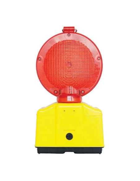 LAMPADA DA CANTIERE LAMPEGGIANTE 'DOUBLE BLINK ROAD' - VELAMP | Utensili Store