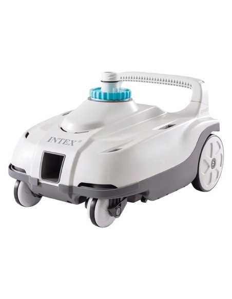 ROBOTTINO PULISCIFONDO AUTOMATICO CON RUOTE 'ZX100' - INTEX | Utensili Store
