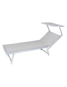 LETTINO SPIAGGIA CON PARASOLE - Senza Marca