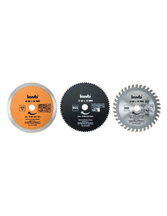 SET LAME PER MINI SEGA CIRCOLARE - EINHELL