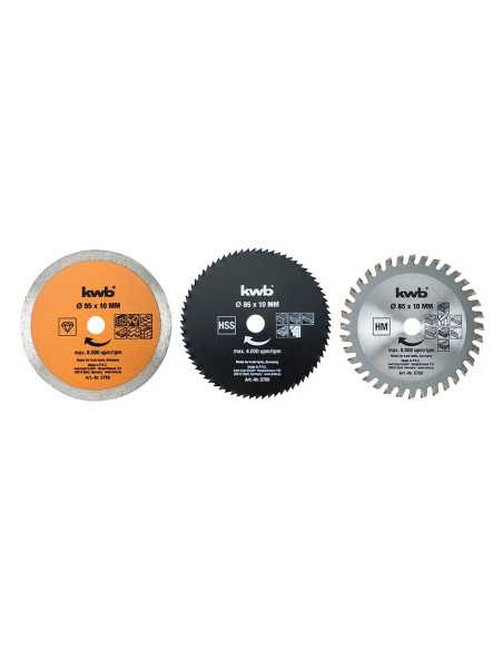 SET LAME PER MINI SEGA CIRCOLARE - EINHELL | Utensili Store