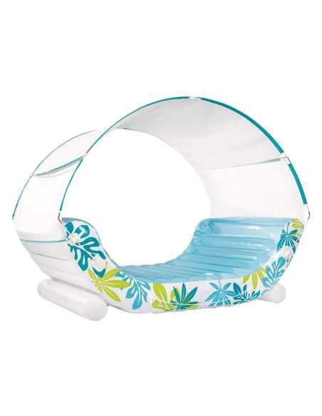 MATERASSINO GONFIABILE CON CAPPOTTINA - INTEX | Utensili Store