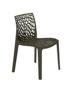 SEDIA IN POLIPROPILENE 'GRUVYER' - GRANDSOLEIL