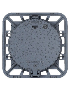 CHIUSINO IN GHISA D400 ECOPER Q - MONTINI