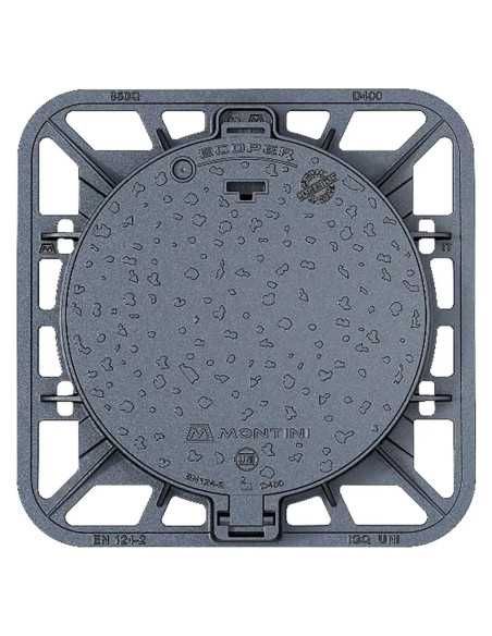 CHIUSINO IN GHISA D400 ECOPER Q - MONTINI | Utensili Store