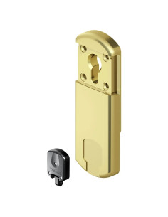 DEFENDER MAGNETICO PER SERRATURE 'MG 310' pvd ottone - DISEC