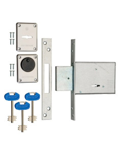 SERRATURA A DOPPIA MAPPA DA INFILARE PER FASCIA '2000' E 40 - SECUREMME