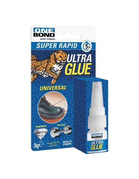 ADESIVO ISTANTANEO UNIVERSALE GEL 'ULTRA GLUE UNIVERSAL GEL' - ONEBOND | Utensili Store