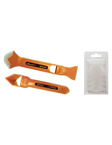 SET LAVORAZIONE/RIMOZIONE SILICONE 'SILICON KIT' - SELSIL | Utensili Store