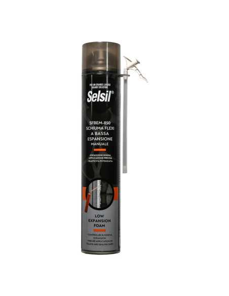 SCHIUMA POLIURETANICA 'LOW EXPANSION' - SELSIL | Utensili Store