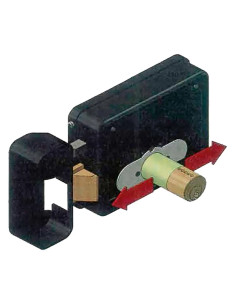 SERRATURA ELETTRICA DA APPLICARE PER FERRO ART. 2449 - FF