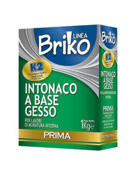 INTONACO BASE GESSO 'BRIKO K2' - K2 | Utensili Store